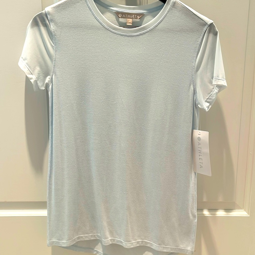 NWT Athleta Cloudlight Fusion Tee Size S